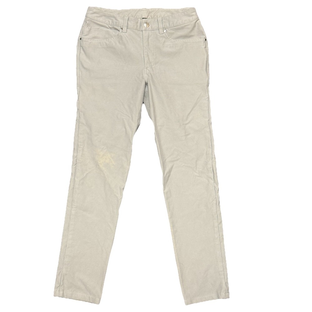 Lululemon ABC Slim-Fit‎ Pant Utilitech Mens 28 Pockets Stretch Flat Front Good